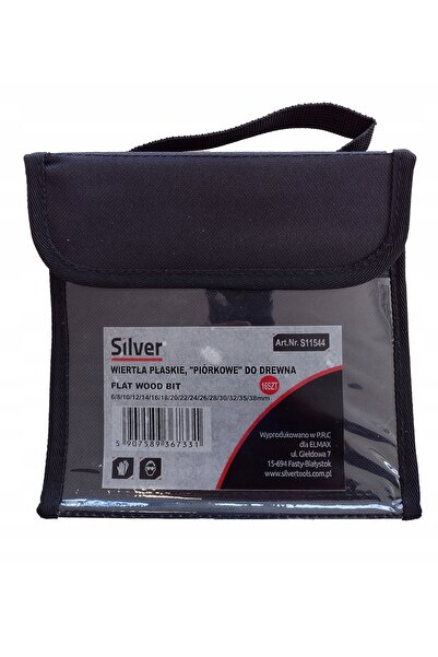 SilverTools SILVER BURGHIULE CU LAME PLATE, 16 BUCĂȚI, 6-38 MM, ETUI S11544