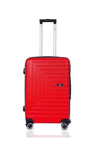 Mnuk Pilgrimage 24-Inch Check-in Hard Shell Luggage, ABS Spinner Travel Suitc...