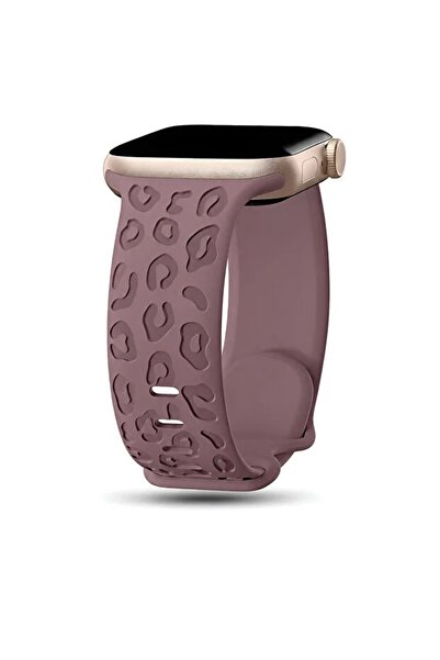 Dexmon Huawei Watch Fit 2 Uyumlu Leopar Desenli Silikon Kordon Kayış