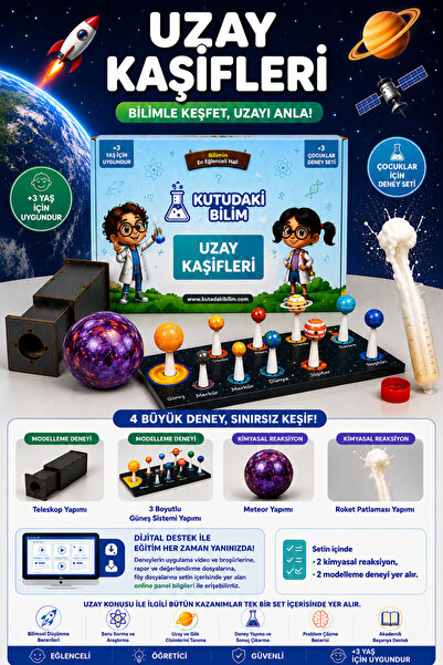 Kutudaki Bilim Space Explorers Experiment Set