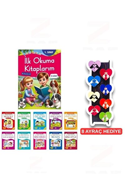 Bıcırık Çocuk 1.Sınıf İlk Okuma Kitaplarım Anetil 10 Kitap Set Soru Kitabı İl...