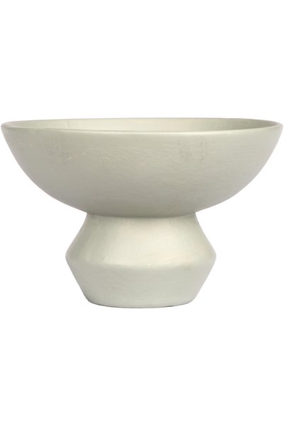 Herdekora Dekoratif Seramik Meyvelik Körük Mint Yeşili 21x14 Cm.