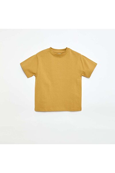 KIABI Premium Cotton T-shirt YELLOW