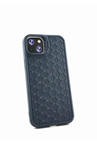 DARA Husa de Protectie TPU, DARA, pentru Apple iPhone 14 Plus, 3D Cube, cu In...