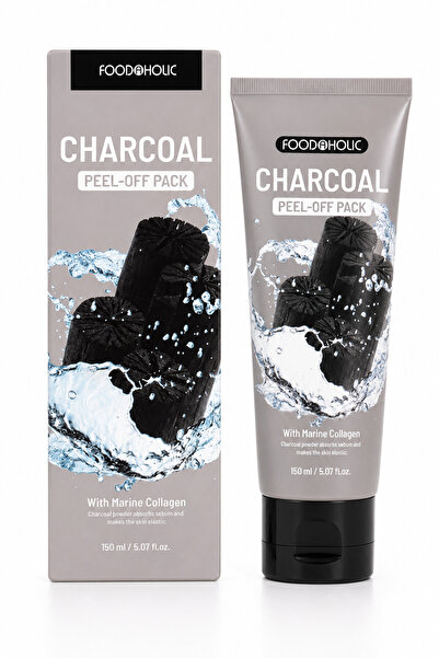 FOODAHOLIC Collagen / Charcoal Collagen Peel-Off Face Mask