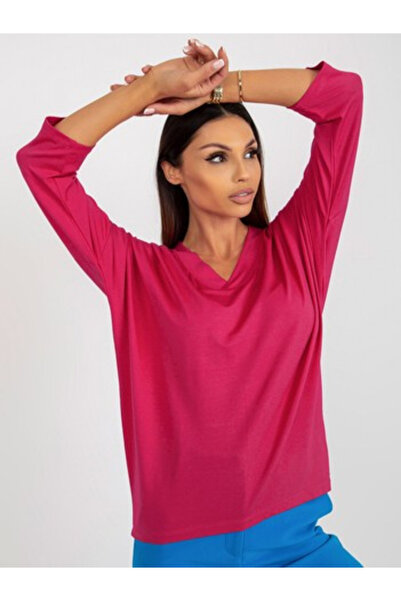 Relevance Women's Blouse, RELEVANCE, Viscose, 3/4 Sleeve, Fuchsia, model RV-B...