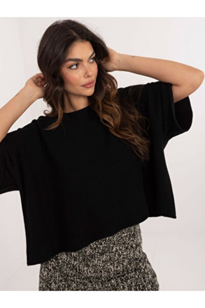 Basic Feel Good Pulover Dama Mini, Elegant, BASIC FEEL GOOD, Negru Eleganta O...