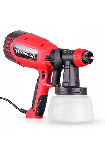 TC Technic Pistol electric de vopsit pentru zugrăvit pereți, cu 3 duze.