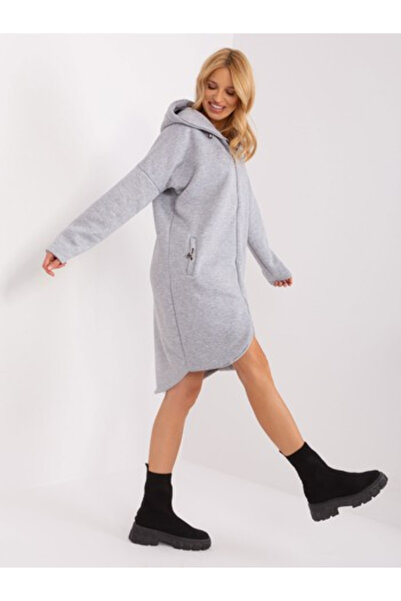 Relevance Women's Sweatshirt, RELEVANCE, Cotton, Long Sleeve, Gray, model RV-...