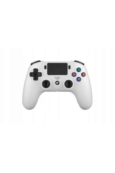 NO BRAND Controler pentru PS4/PC FLASHFIRE Bluetooth P201W - alb