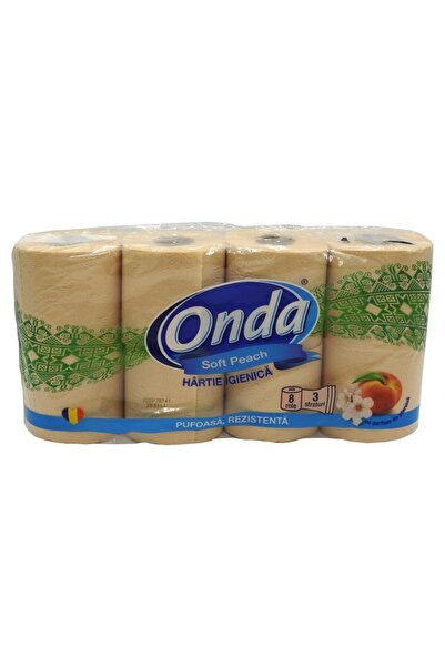 DARA Дамски превръзки 8 бр. 3STR Праскова