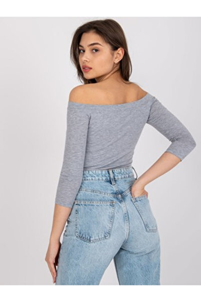 Basic Feel Good Bluza Dama, BASIC FEEL GOOD, Bumbac, Maneca 3/4, Gri, model R...