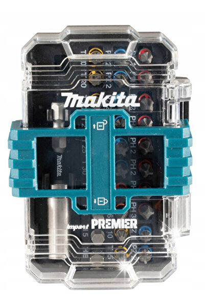 MAKİTAMİ SET DE BITURI CU IMPACT PREMIUM 31 BUCĂȚI E-13552 MAKITA