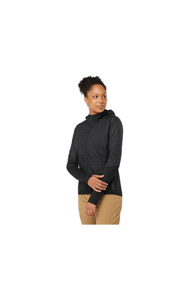 Salomon Outline All Season Hybrid Women's Outdoor Jacket Lc1859300 Black