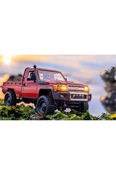 M&Z MAȘINĂ TELECOMANDATĂ TOYOTA LAND CRUISER 4X4 AUTO PICKUP 1:12 PILOȚI