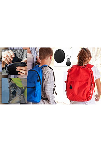 MiLi 3x Localizator GPS MiTag Android + 3x Husă tip breloc pentru rucsac și chei