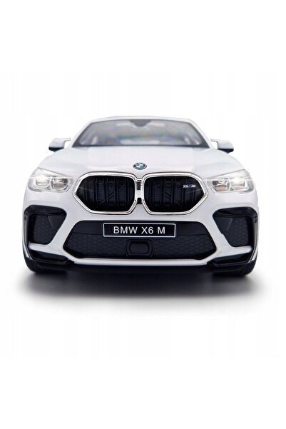 Rastar Mașină teleghidată RC, mașină mare cu pilot automat BMW X6 M LED-uri albe