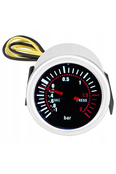 NO BRAND MANOMETRU AUTO DE 52MM PENTRU PRESIUNE DE SUPRAALIMENTARE TURBO 12V