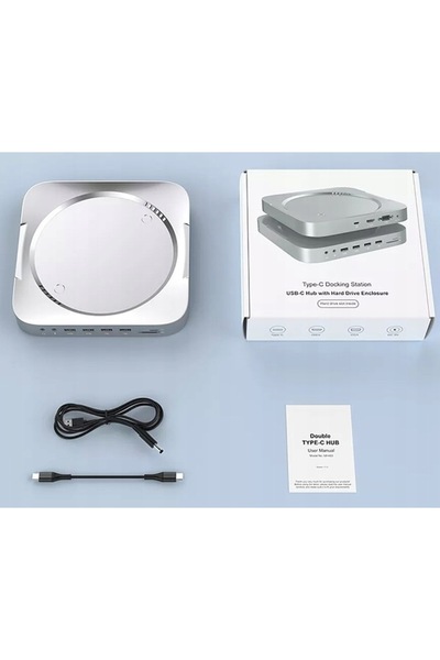 NO BRAND Stație de andocare 12-în-1 Hub USB C 3.0 SATA III cititor de carduri...