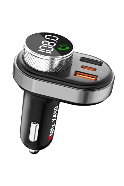 Xblitz Set transmițător FM X450 BLUETOOTH-5.0 2xUSB+USB-C PD
