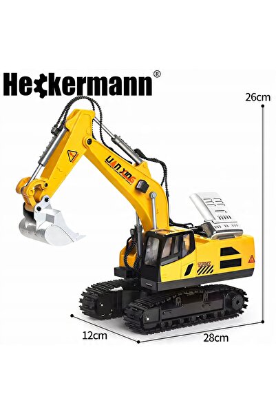 Heckermann KOPARKA TELECOMANDAT CADOU JUCĂRIE PENTRU COPII MARE PULLER RC TEL...