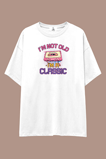 UmbraWear I Am Not Old Series Loose Fit T-Shirt |   Unisex 100% Cotton Black ...