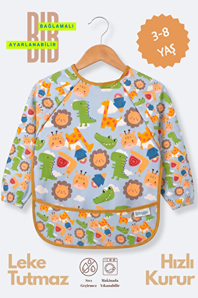 Bibygo Long Sleeve Wearable 3-8 Years Old Painting Event Activity Kindergarte...