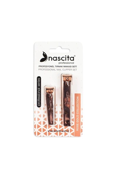 nascita professional Set 3 x Trusa Unghiere, Mare si Mijlocie, Bronz