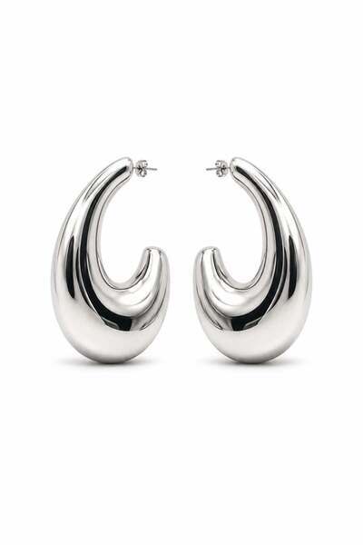 ELVAN TOLON Wave Earrings Silver