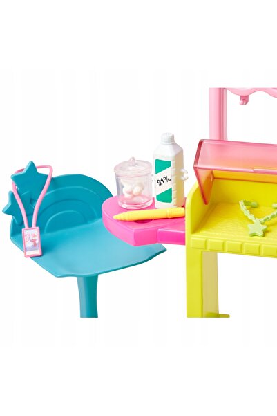 Barbie LALKA SKIPPER EAR PIERCING, primul set de joacă și dezvoltare.