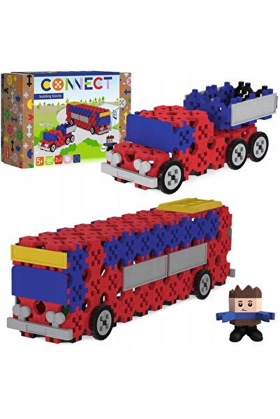 TREFLE Klocki Connect Autobuz/Autocamion 61973