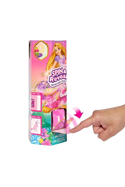 mattel Păpușa Prințesa Disney Rapunzel Răsucește și Descoperă HTV86