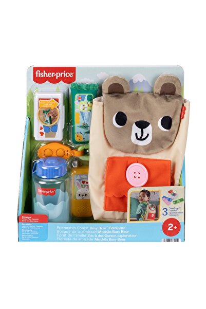 FISHER-PRICE BABY Fisher-Price Prietenii Lesni Set Rucsac și Geantă Ursuleț J...