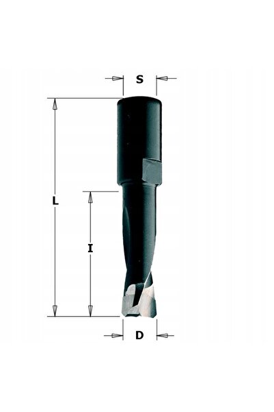 CMT Freză Domino D=8 I=28 L=49 S=M6x0,75 380.080.11