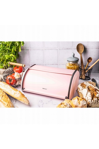 NO BRAND Cutie de pâine din oțel Chlebak, Baghete, Produse de panificație, Roz