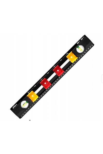 wiha Poziometru pentru electricieni 40 cm, marcaje sub cutie, reglabil, LIBELLA