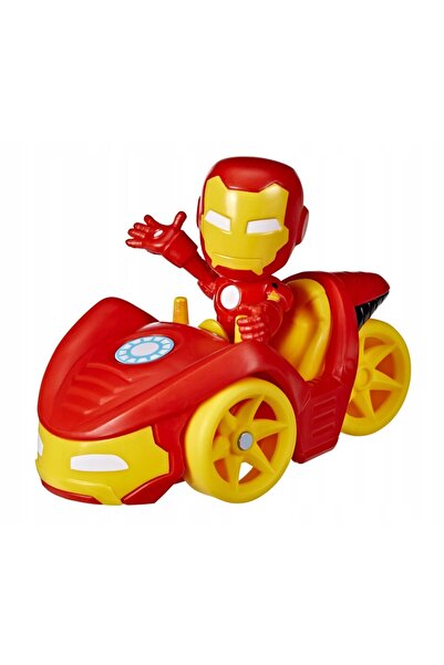 Hasbro SPIDERMAN SPIDEY I SUPER FIGURINĂ COMPLETĂ SPIDEY IRON MAN cu vehicul