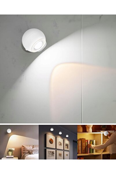 NO BRAND Kinkiet 360 °   LED de 6W