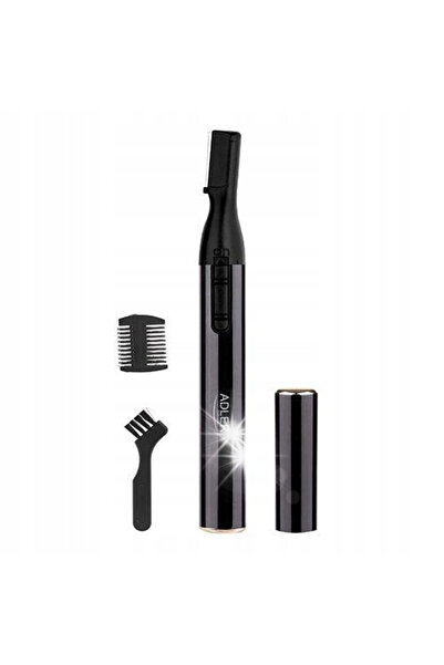 adler Trimmer pentru sprâncene 1,5mm 3,5mm, ușor, portabil, de călătorie, negru.