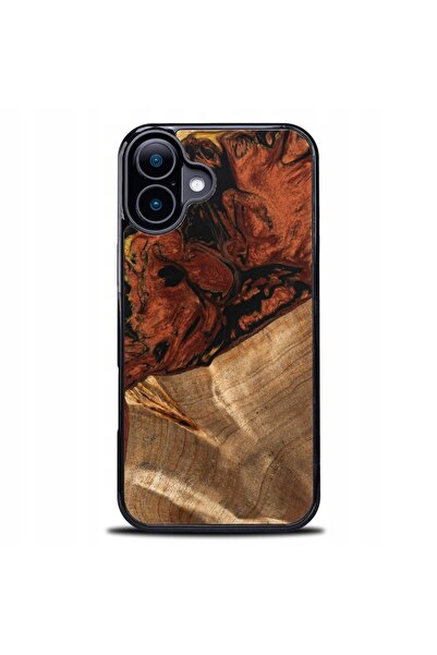 BewooDesign Husă Bewood Unique pentru iPhone 16 Plus - 4 Elemente - Foc