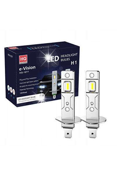 HQ Automotive Becuri LED H1 12V/24V 6000K Dimensiune originală 1:1 Plug&Play