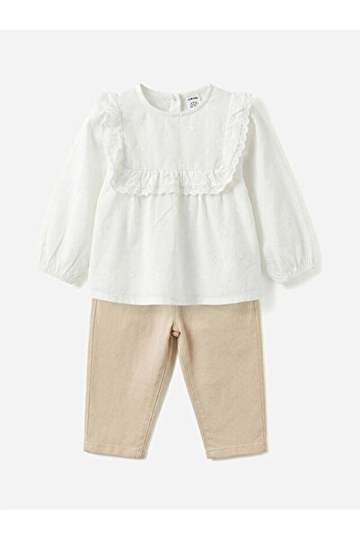LC Waikiki Baby Girl Blouse and Pants
