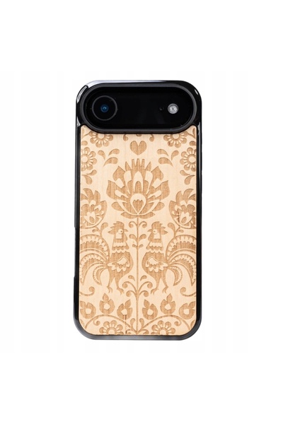 BewooDesign Husă din lemn Bewood pentru iPhone 17 Air POLSKI FOLK ANIEGRE