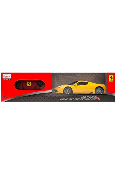 Rastar Ferrari 458 Speciale A 1:24 71900 mașină cu telecomandă galbenă