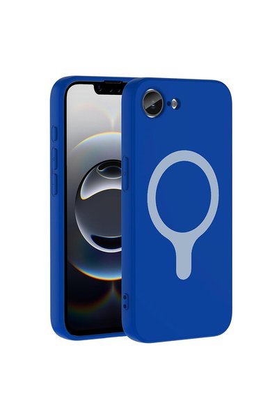 Microsonic Apple iPhone 17E Compatible Case Pastello Magsafe Cobalt Blue