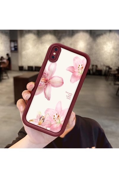 Hontinga حافظة متوافقة مع هاتف iPhone XS Max، حافظة حماية للكاميرا، حافظة هات...