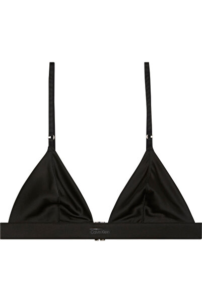 Calvin Klein Women's Lightly Padded Black Triangle Bra