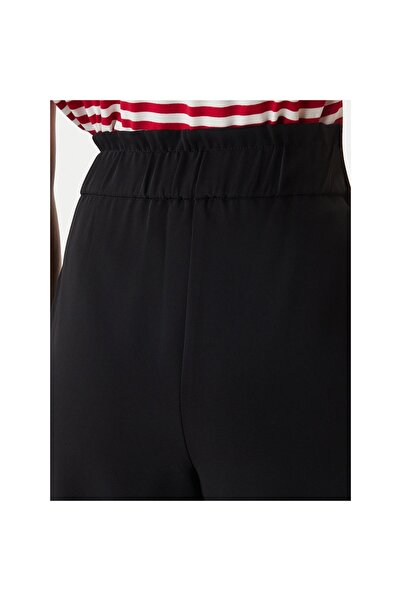 Morgan Pantaloni Palazzo de damă 242-PBIRD Negru