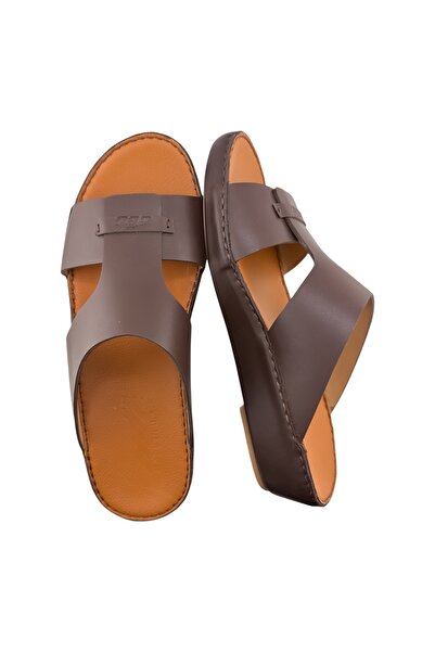 Cirino ( N-2010 ) Handmade Arabic Men's Slippers | Outdoor Arabic Sandals For...