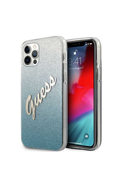 OEM Guess Glitter Gradient Script Logo Θήκη προστασίας από σιλικόνη – iPhone ...